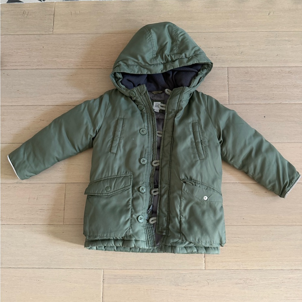 GAP Green Puffer Jacket 5T
